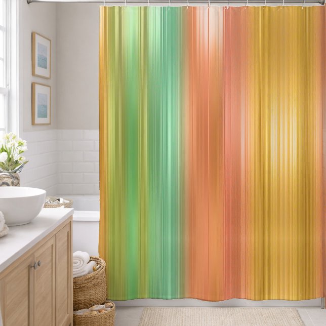 Peach Green Gold Stripe (Creator Uploaded)