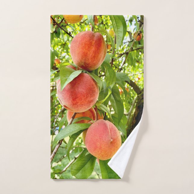 peach hand towel (Hand Towel)