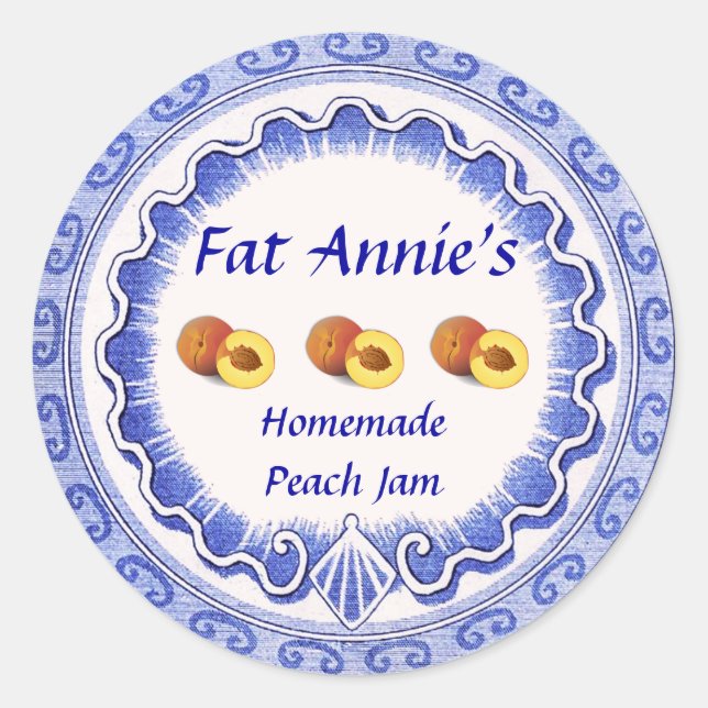 Peach Jam Label (Front)