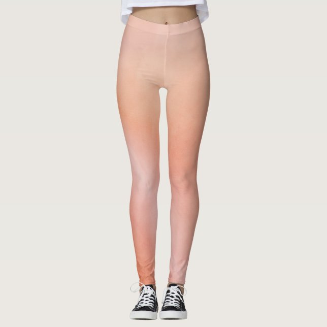 Peach Leggings  (Front)