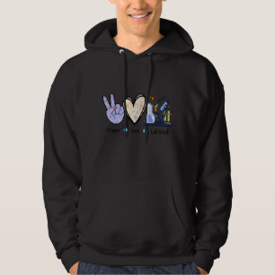 Peach Love Lab Week 2022 Medical Technologist Hard Hoodie
