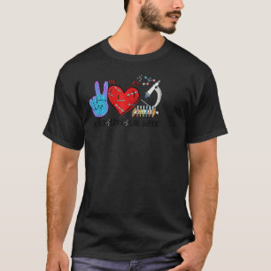 Peach Love Lab Week Technologist T-Shirt