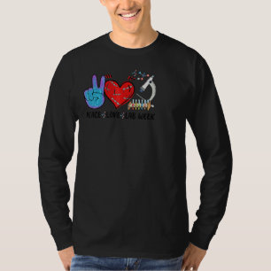 Peach Love Lab Week Technologist T-Shirt