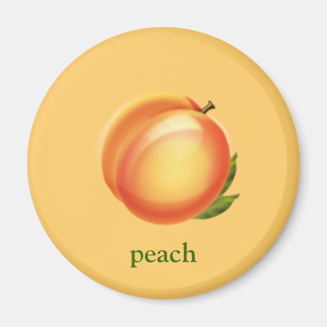 Peach Magnet (Front)