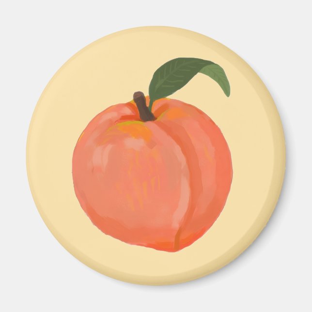 Peach Magnet (Front)