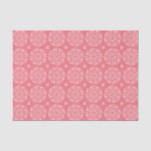 Peach Mandala Tissue Paper