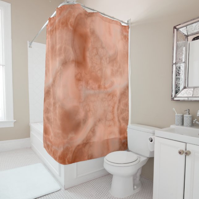 Peach Marble abstract (In Situ)
