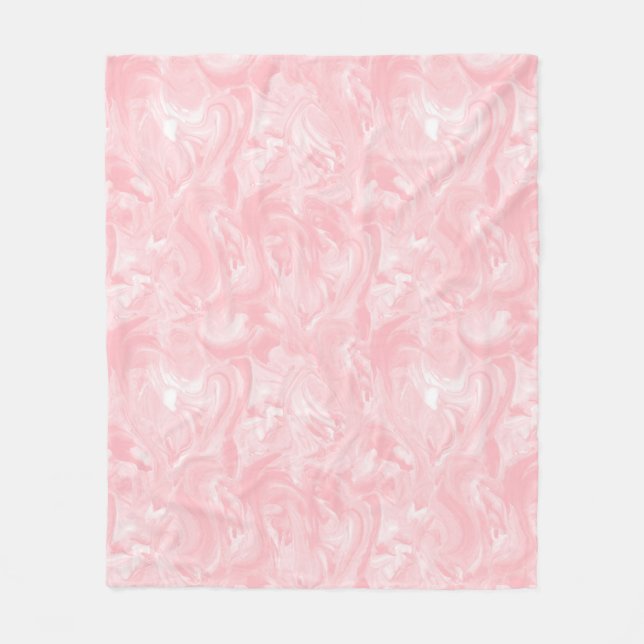 Peach Marble Medium Blanket (Front)