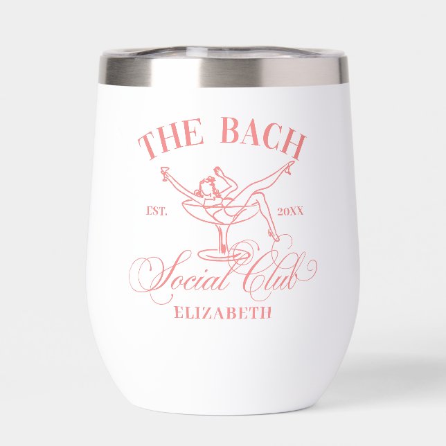 Peach Martini Social Club Bachelorette Party (Back)