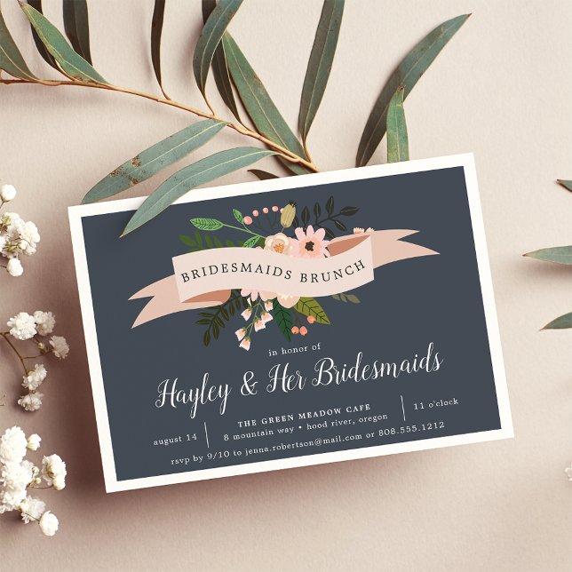 Peach Meadow | Bridesmaids Brunch Invitation (Creator Uploaded)