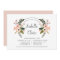 Peach Meadow Christening or Baptism Invitation
