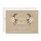 Peach Meadow Kraft Baby Shower Invitation