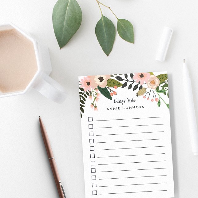Peach Meadow | Personalized To Do List Post-it Notes (Creator Uploaded)