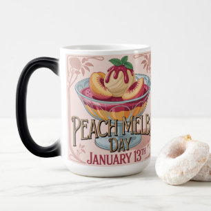 Peach Melba Day Morphing Mug