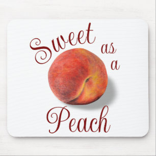 Peach Mouse Pad