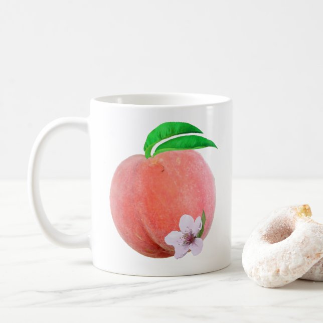 Peach Mug (With Donut)