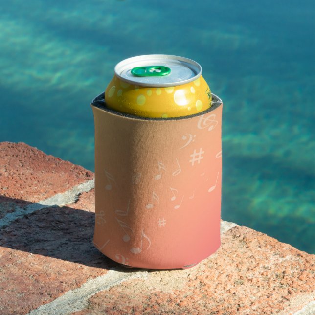 Peach Music Can Cooler (In Situ Pool)