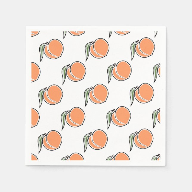 Peach Napkin (Front)
