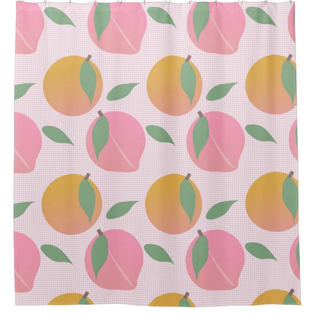 Peach Orange Fruit Pink Summer Pattern (Front)
