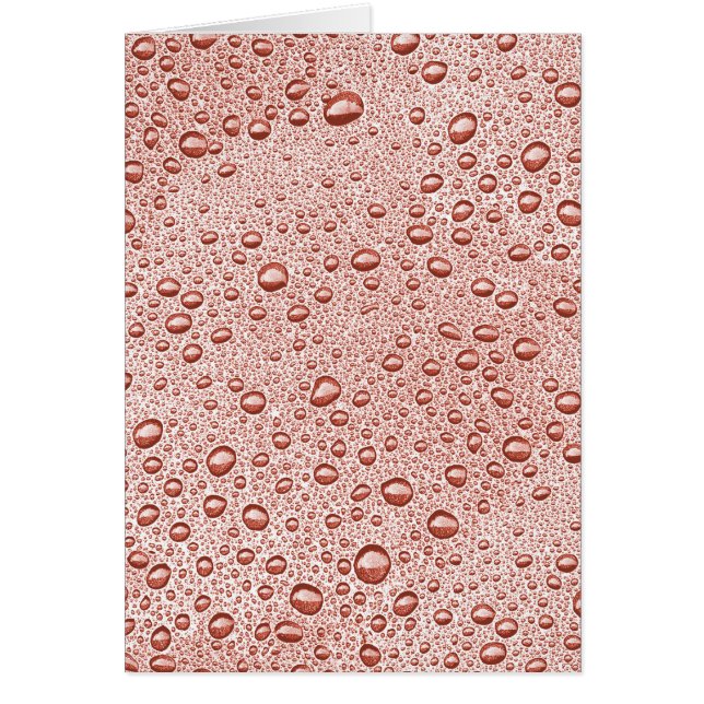Peach orange water droplets (Front)