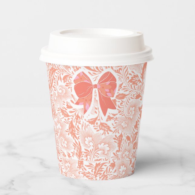 Peach Paper Cups (Front)