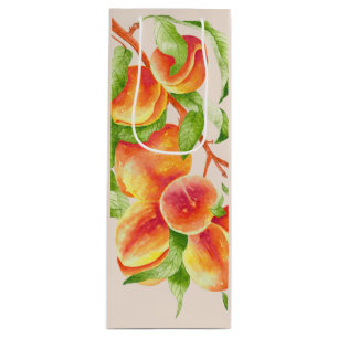 'Peach Paradise' sur un sac cadeau