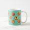 Peach pattern mug - customizable
