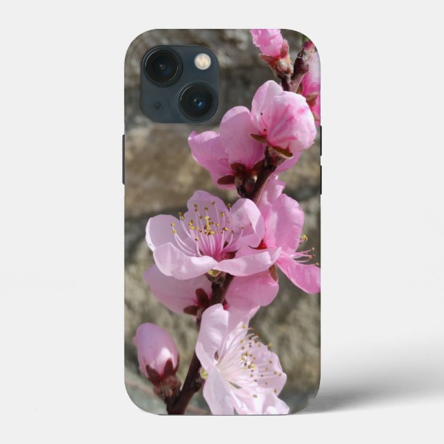 Peach petal flower Case-Mate iPhone case (Back)