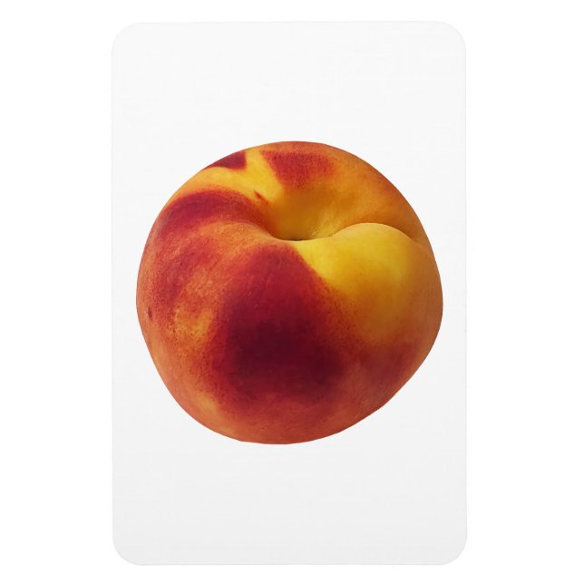 Peach Photo Magnet (Vertical)
