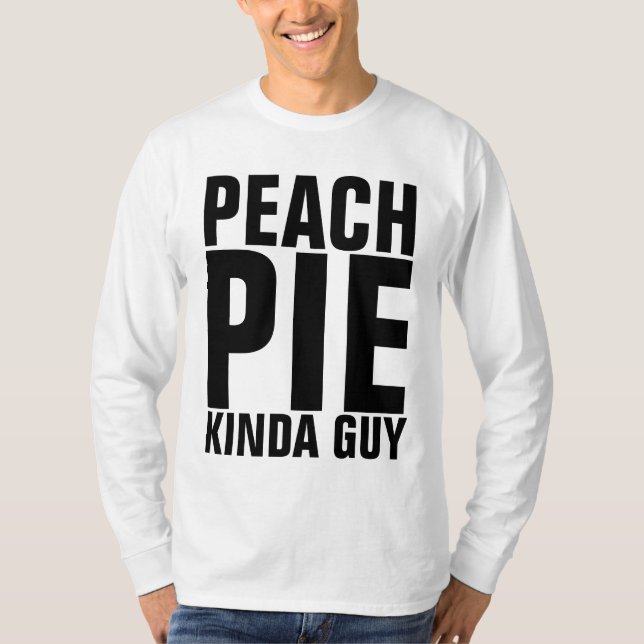 PEACH PIE GUY MEN'S T-SHIRTS (Front)