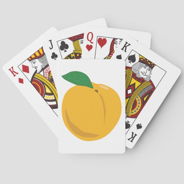 Peach Playing Cards (Back)
