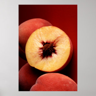 Peach Poster