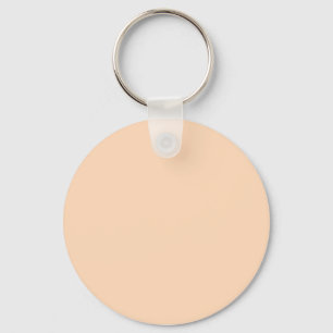 Peach Puff Keychain