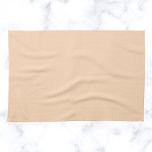 Peach Puff Solid Colour Kitchen Towel<br><div class="desc">Peach Puff Solid Colour</div>