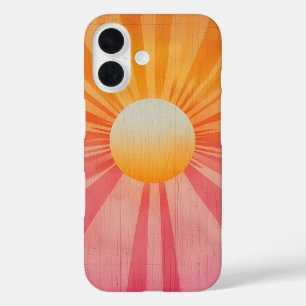 Peach Radiance Phone Case