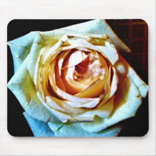Peach Rose Mouse Pad