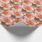 Peach Rose Wrapping Paper Personalized Rose Paper