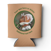 Peach Rosebud Personalized