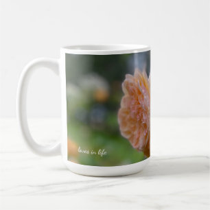 Peach Roses Coffee Mug