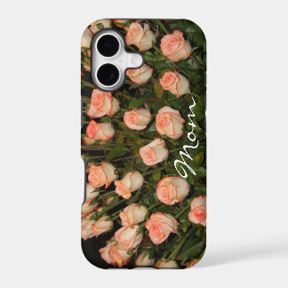 PEACH ROSES IPHONE TOUGH CASEMATE CASE TEMPLATE