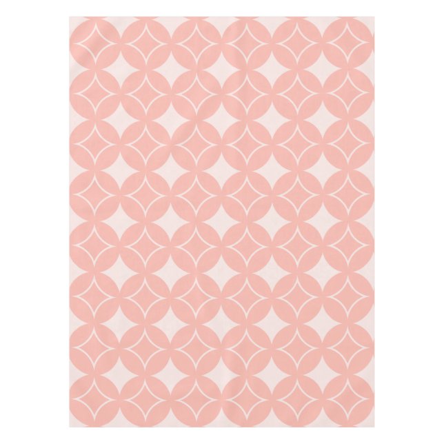 Peach shippo tablecloth (Front)