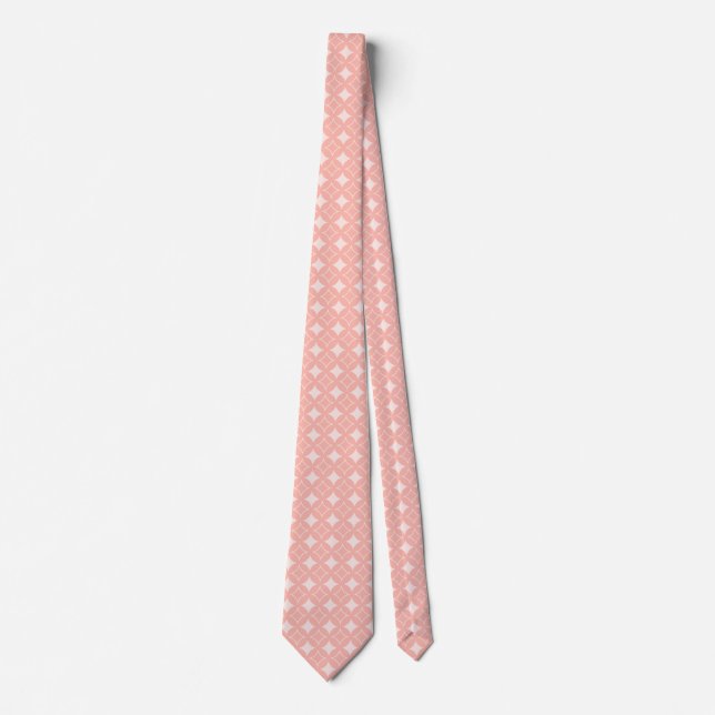 Peach shippo tie (Front)