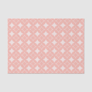 Peach shippo tissue paper