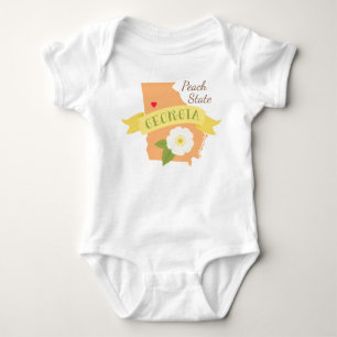 Peach State Baby Bodysuit