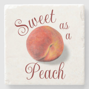 Peach Stone Coaster
