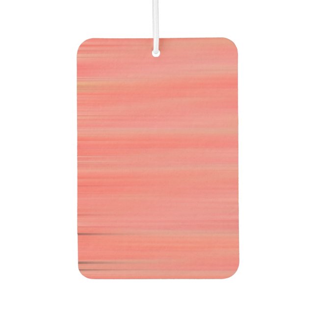 Peach Streaks Air Freshener (Front)