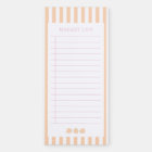 Peach Stripe Peaches Flower Notes