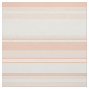 Peach stripes fabric