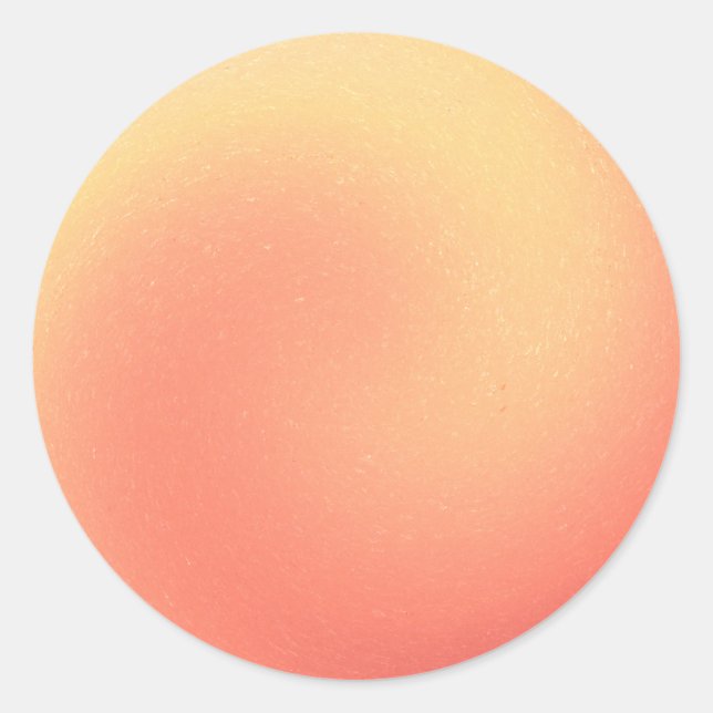 Peach Swirl Sticker (Front)