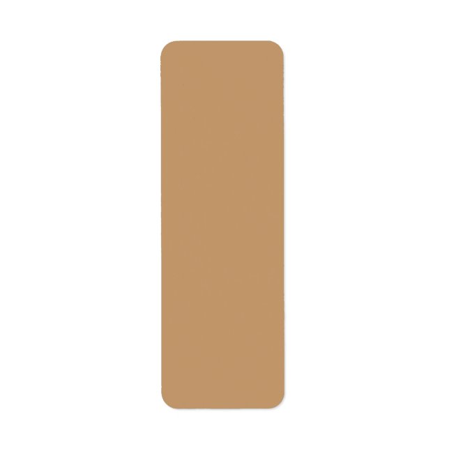 Peach Tan Colour Block | Soft Wedding Design (Front)